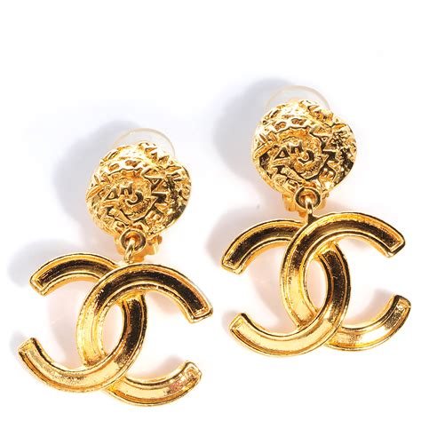 chanel earrings goldsmiths|genuine chanel earrings.